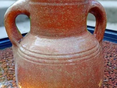 Magnífica fuente de diseño de ánforas incl. recipiente, bomba e iluminación