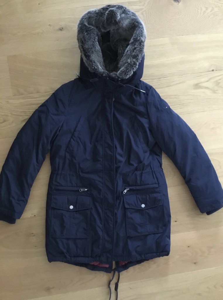TOMMY HILFIGER Winterjacke, Gr.S/M, Dunkelblau NEU!