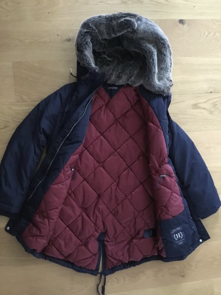 TOMMY HILFIGER Winterjacke, Gr.S/M, Dunkelblau NEU!