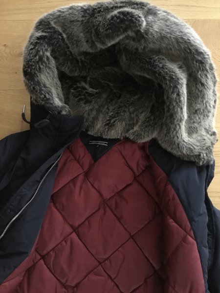 TOMMY HILFIGER Winterjacke, Gr.S/M, Dunkelblau NEU!