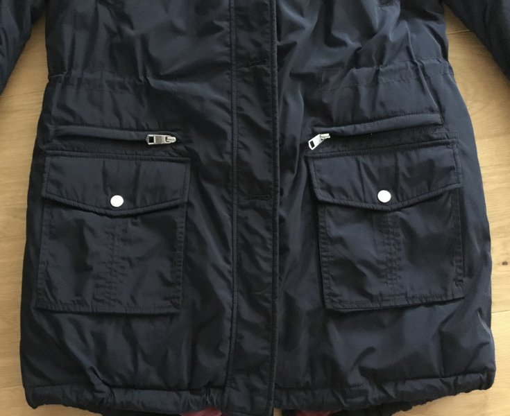 TOMMY HILFIGER Winterjacke, Gr.S/M, Dunkelblau NEU!