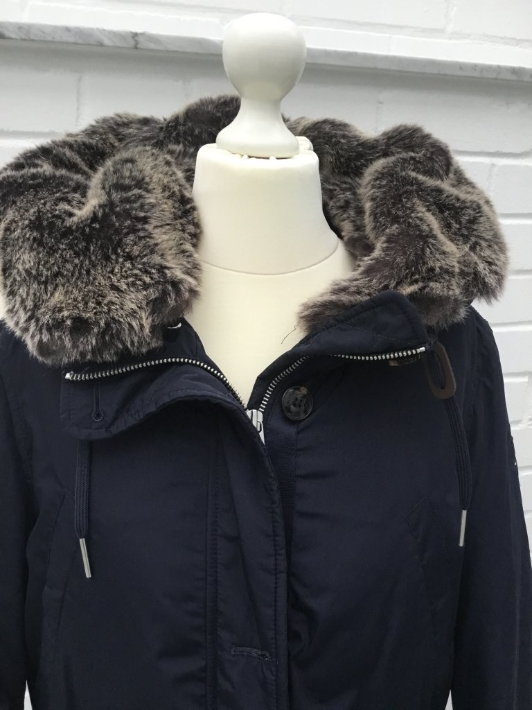 TOMMY HILFIGER Winterjacke, Gr.S/M, Dunkelblau NEU!