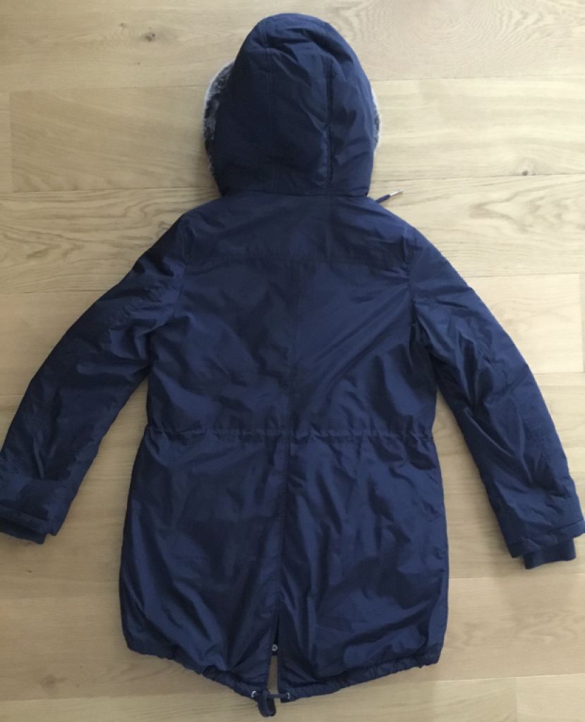 TOMMY HILFIGER chaqueta de invierno, talla S/M, azul oscuro NUEVA!