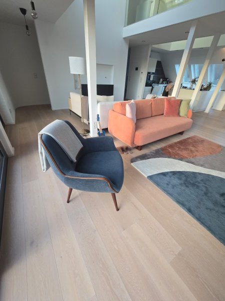 Top Designer-Sofa (ausziehbar) mit Sessel und passendem Teppich