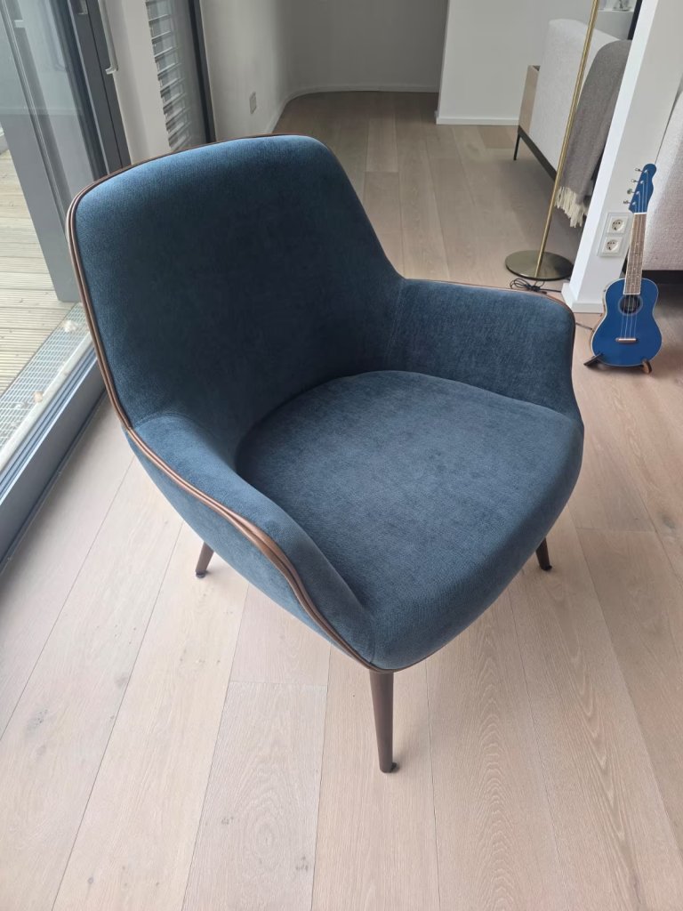 Top Designer-Sofa (ausziehbar) mit Sessel und passendem Teppich