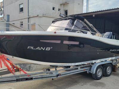 Top Motorboot Atlantic Marine 730, Service neu, 350PS, WC, Kajüte - opt. Liegeplatz in Cala Dor