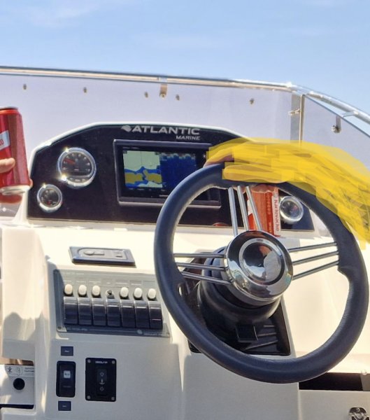 Top Motorboot Atlantic Marine 730, Service neu, 350PS, WC, Kajüte - opt. Liegeplatz in Cala Dor