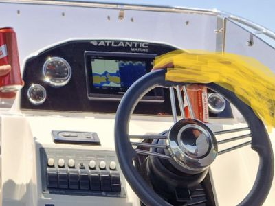 Top Motorboot Atlantic Marine 730, Service neu, 350PS, WC, Kajüte - opt. Liegeplatz in Cala Dor
