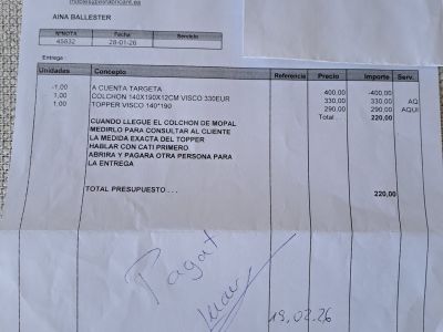 Sofá cama de primera con colchón nuevo!