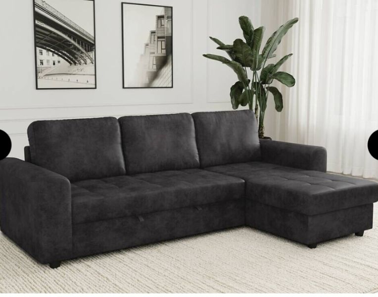 Corner sofa in excellent condition, couch, sofa bed, ottoman