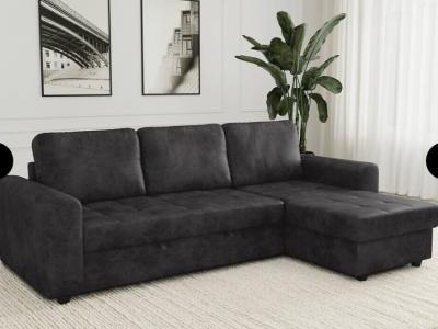 Corner sofa in excellent condition, couch, sofa bed, ottoman