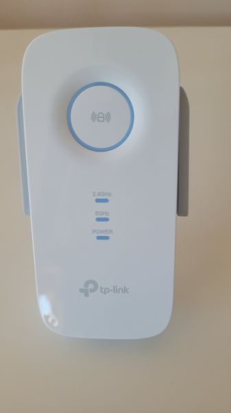 TP-Link RE550 Amplificador/Repetidor Wi‑Fi AC1900 (Doble banda AC + N, 1300 Mbit/s 5 GHz + 600 Mbit/s 2,4 GHz)