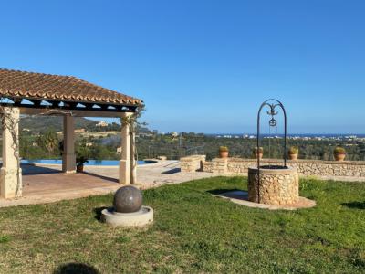Traum Finca mit einzigartigem Meerblick in ruhiger Hanglage