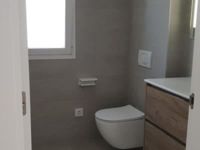 Traum Neubau Doppelhaus Hälfte mit Blick auf die Bucht von Palma in Sa Cabaneta unweit des Golfplatz