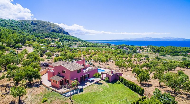Traumhaft schöne Finca Colonia sa Pere zur Langzeit Miete