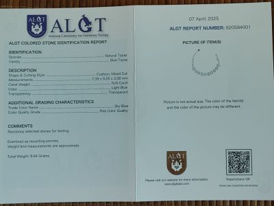 Traumhaft schönes Armband Silber Topas