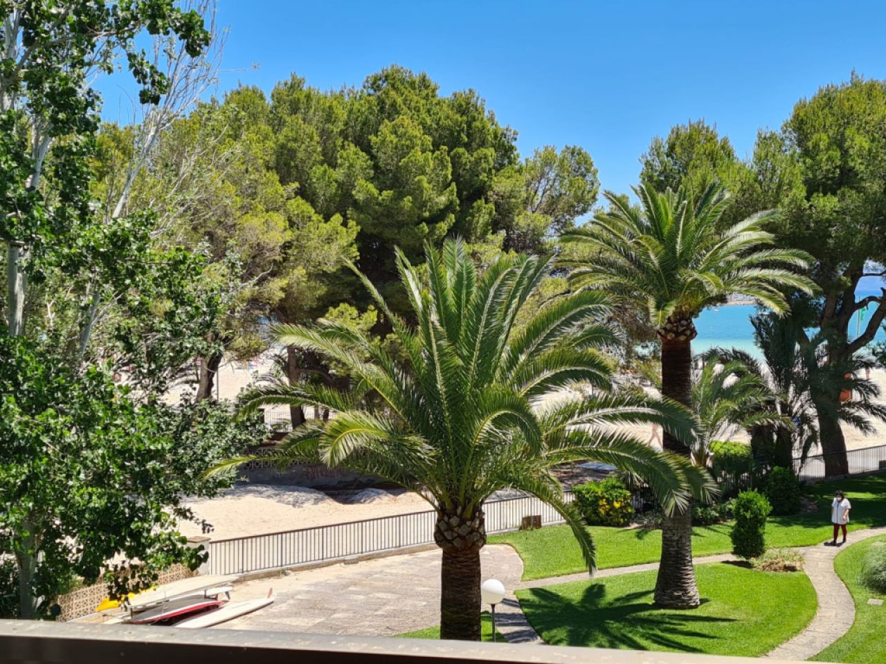 Dream furnished apartment right on the beach in Alcúdia