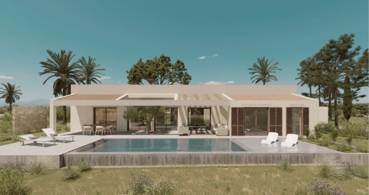 Beautiful Rustico plot in Cas Concos with building permit