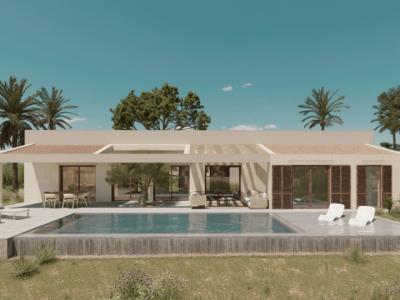 Traumhaftes Rustico Grundstück in Cas Concos mit Baugenehmigung