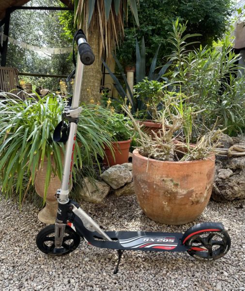 Kick Scooter plegable con ruedas grandes