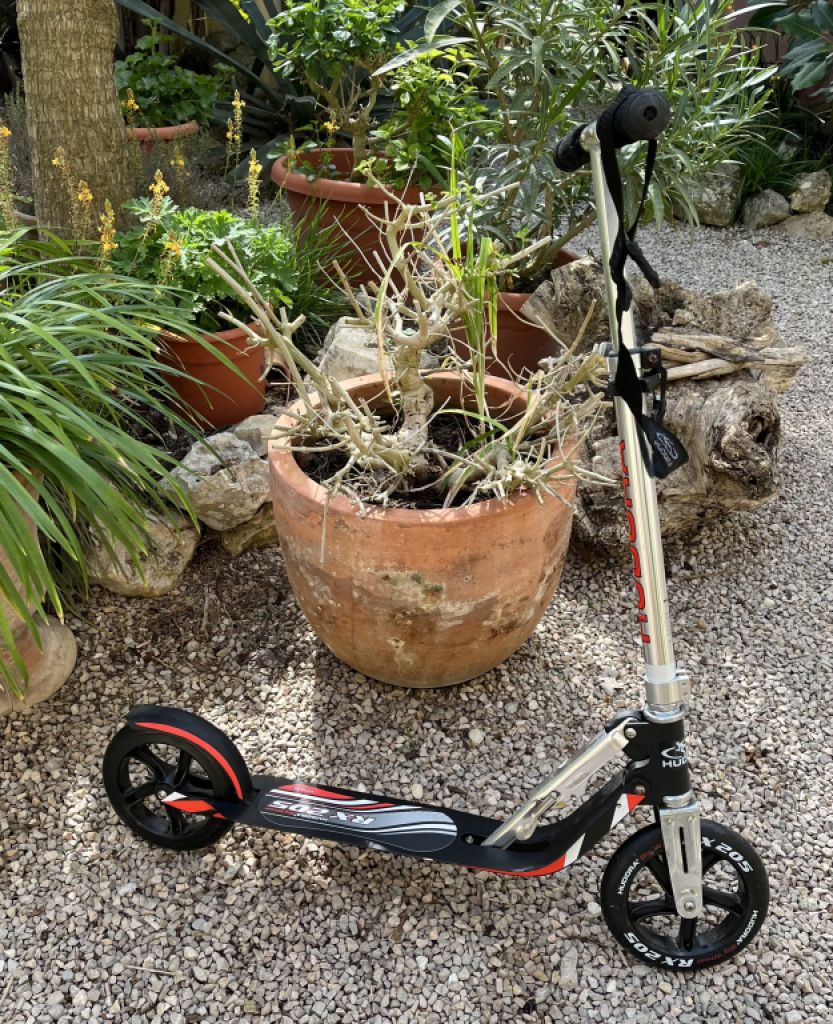 Kick Scooter plegable con ruedas grandes