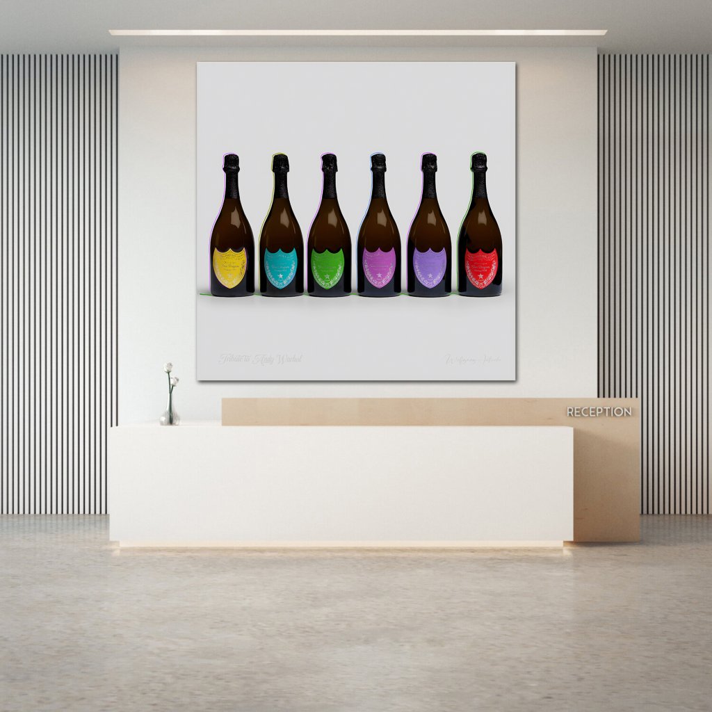 Tribute to Andy Warhol  - Kunst auf Leinwand