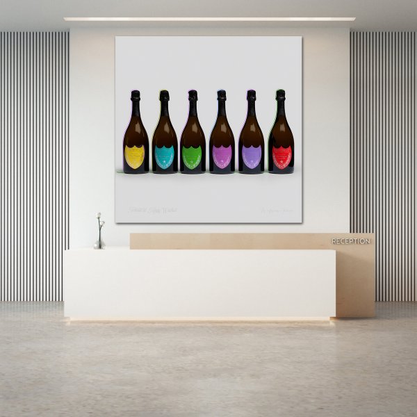 Tribute to Andy Warhol  - Kunst auf Leinwand