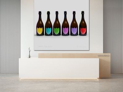 Tribute to Andy Warhol  - Kunst auf Leinwand
