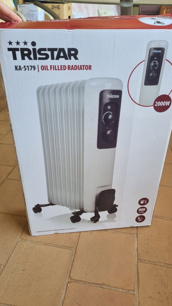 Tristar Ölheizung / Ölradiator KA-5179 (2000W)  Neuwertig mit OVP