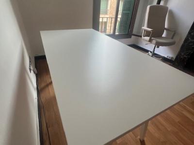 TROTTEN desk, white, 120x70 cm / IKEA