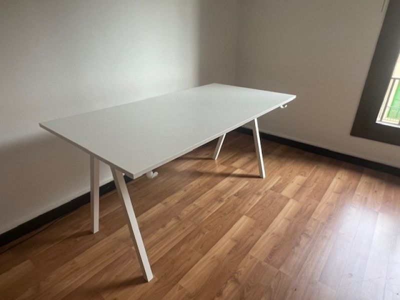 TROTTEN desk, white, 120x70 cm / IKEA