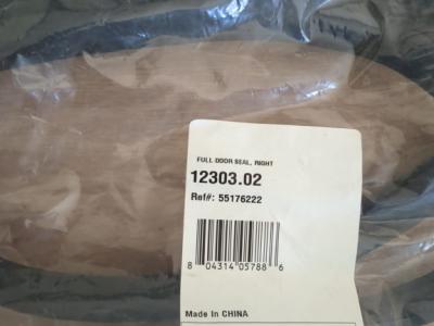 Door Rubber Seal Set Jeep CJ7