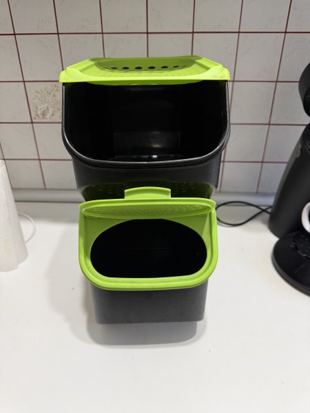 Tupperware Zwiebel und Kartoffel Behälter