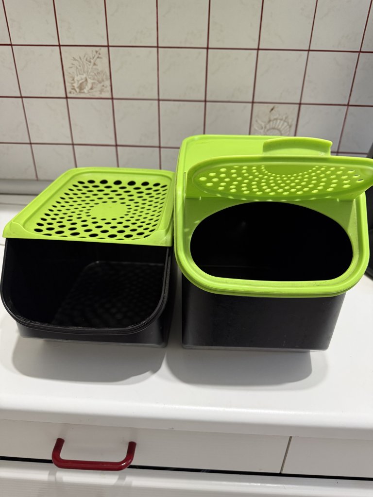 Tupperware Zwiebel und Kartoffel Behälter