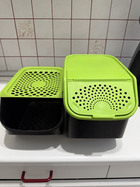 Tupperware Zwiebel und Kartoffel Behälter