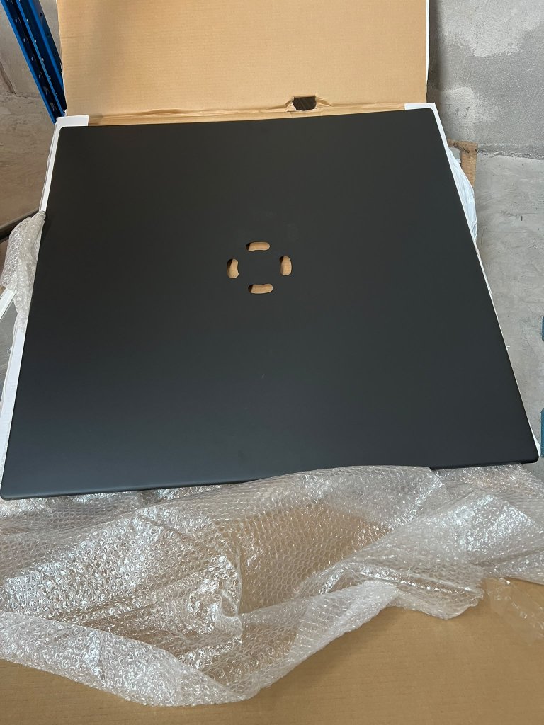 Base de sombrilla TUUCI de 90KG con ruedas y placa de cubierta
