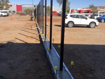 Umzäunung von landwirtschaftlichen Betrieben