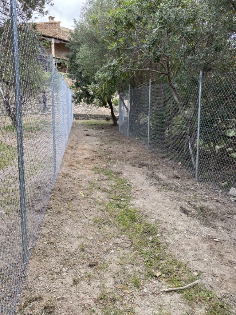 Umzäunung von landwirtschaftlichen Betrieben