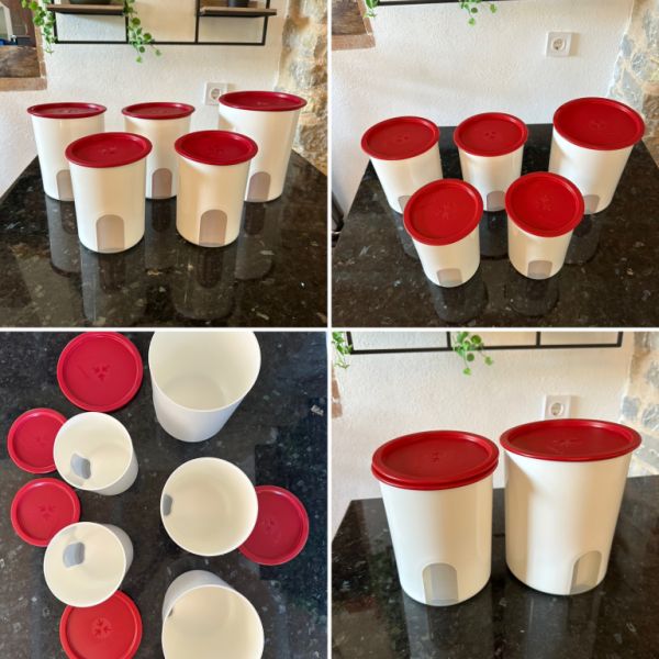 Unused Tupperware Bingo 5-piece set
