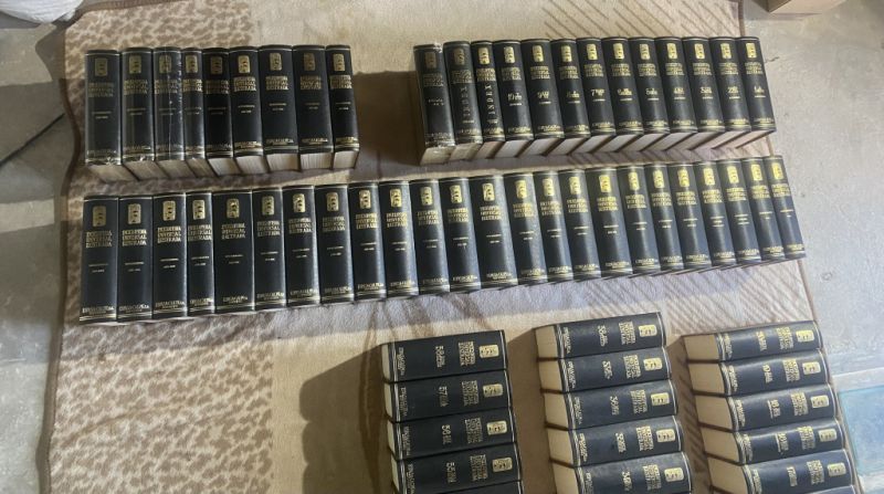 Universell illustrierte Enzyklopädie espasa/calpe von 118 Bänden.