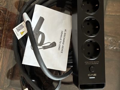 V2L Adapter for Electric Car BYD ATTO2 220 Volt New Unused for 260eu. New Price 311eu
