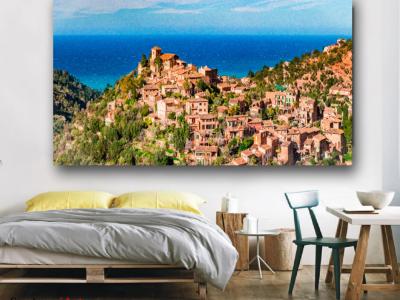 Valdemossa - Arte sobre lienzo  170x100cm