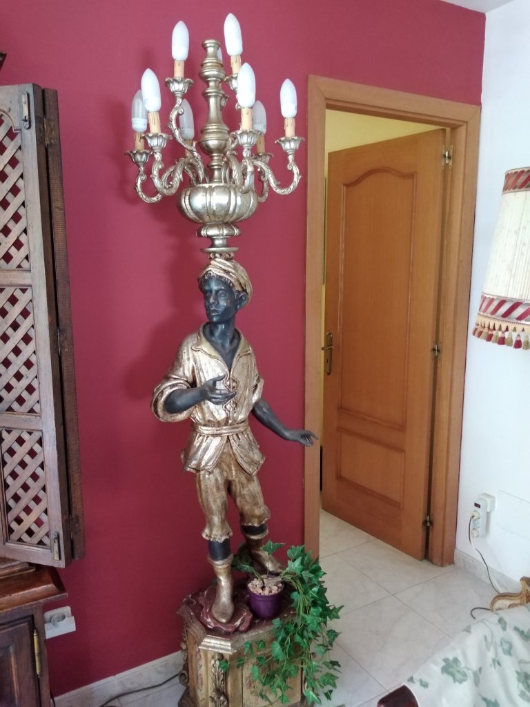 Venezoanische Moretto Stehlampe aus den 1980 Jahren