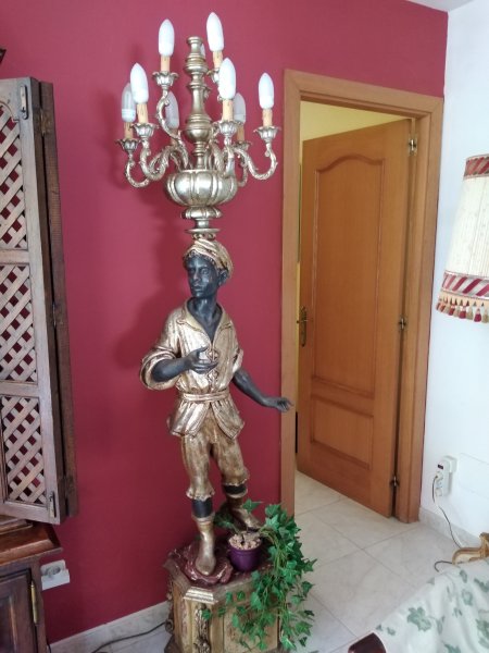 Venezoanische Moretto Stehlampe aus den 1980 Jahren