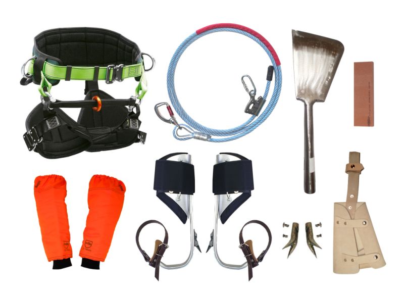 Verkauf von Ausrüstung für die Schnittpflege von Palmen