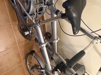 Vendo 2 bicicletas plegables de aluminio con cambio de 3 velocidades