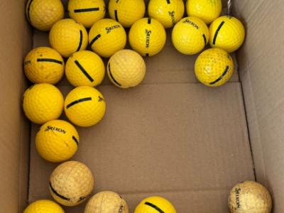 Selling 48 used golf balls
