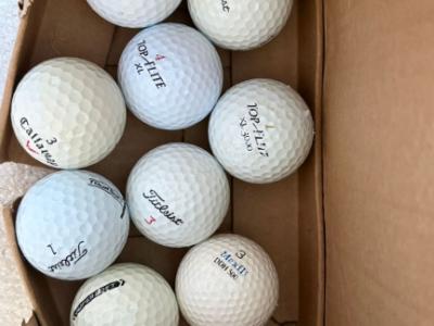Selling 48 used golf balls
