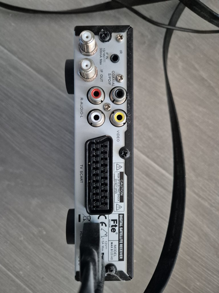 Verkaufe Digitalen Satellitenreceiver Modell von Fte Modell Max S 123 HD