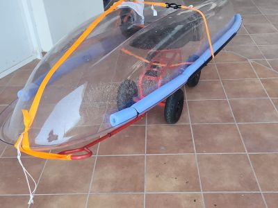 Verkaufe durchsichtiges Kajak acrylglas